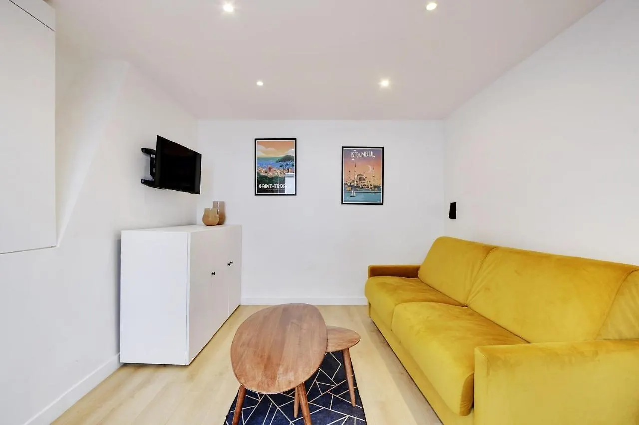 파리 Charming And Cozy At Parc Des Buttes Chaumont 아파트